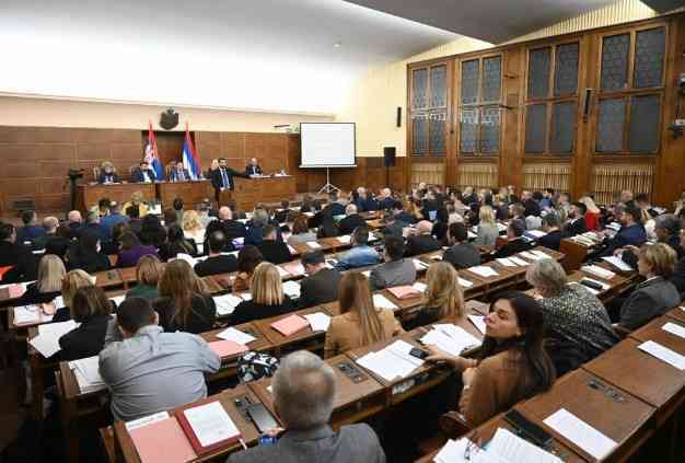Poslanici Skupštine Srbije danas počinju raspravu o budžetu za 2025.
